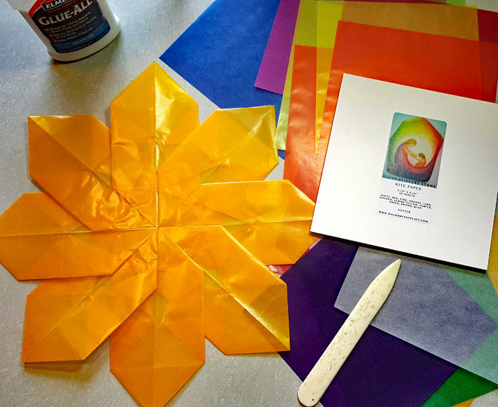 DIY Kite Paper Star Gift Tags - Woodlark Blog