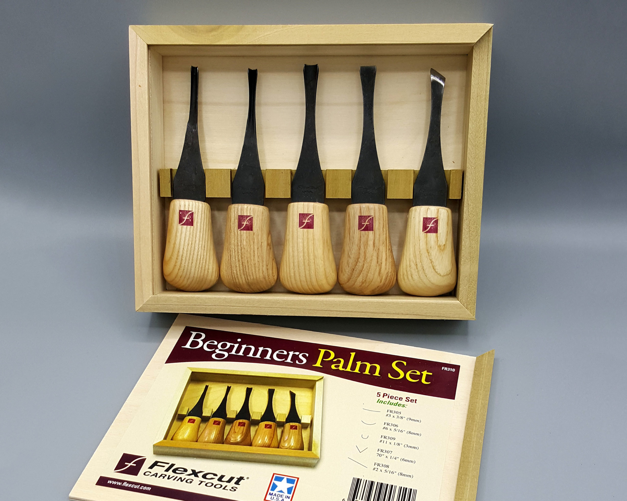 5 PIECE SPEEDBALL WOOD CARVING TOOL SET