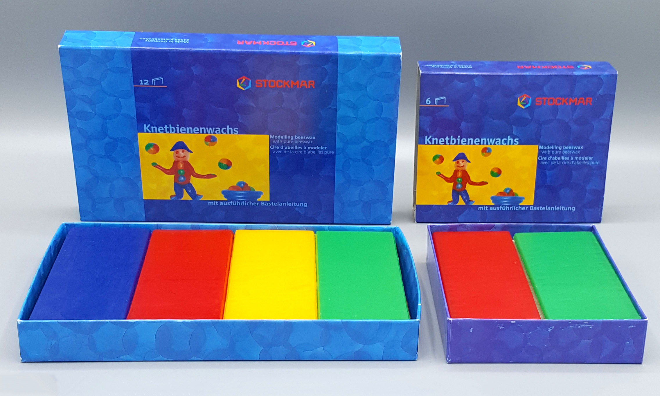 Stockmar Modelling Beeswax (12 Assorted Colors)