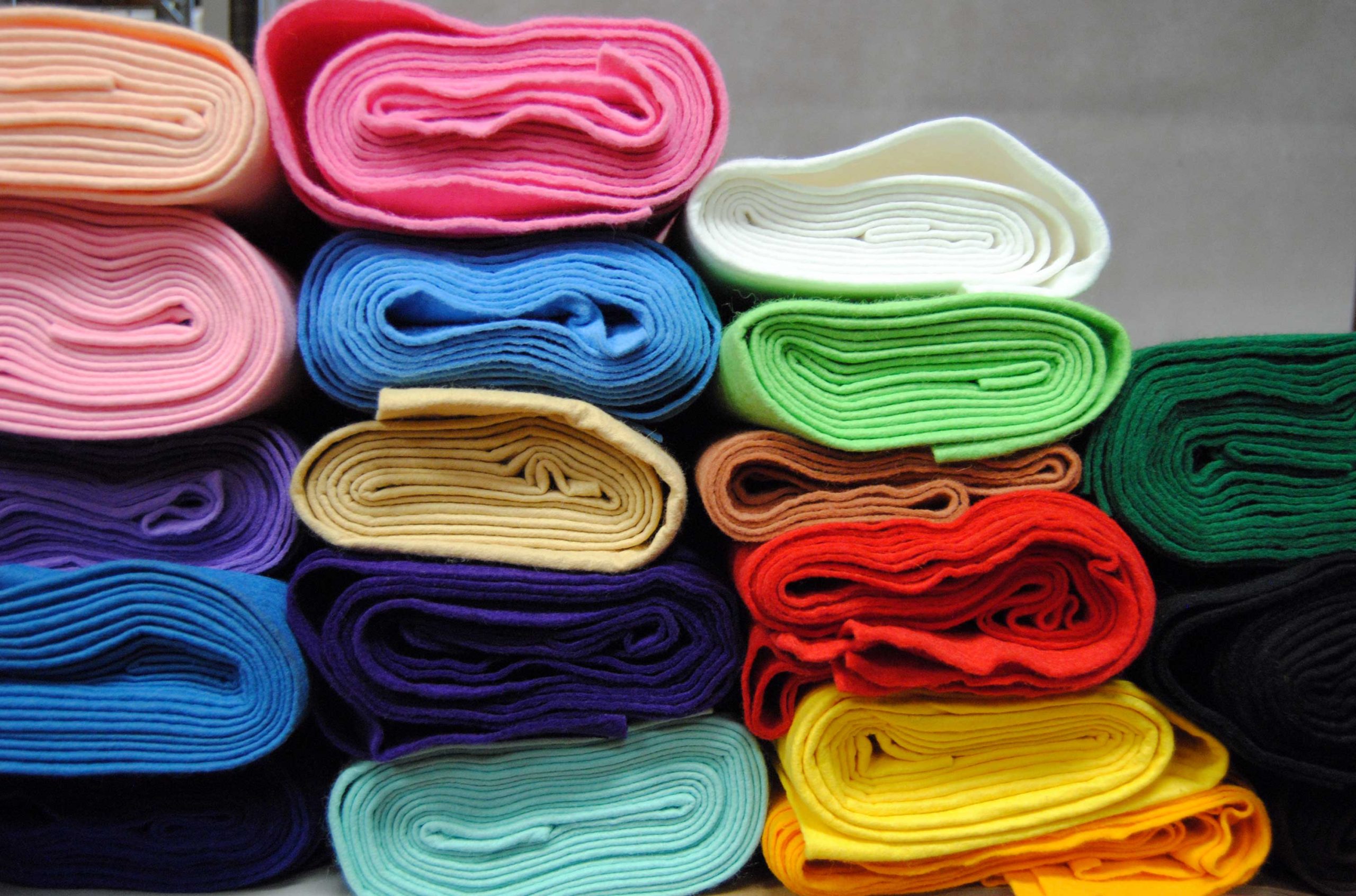 40% Wool Felt By The Yard -26 Colors • PAPER SCISSORS STONE