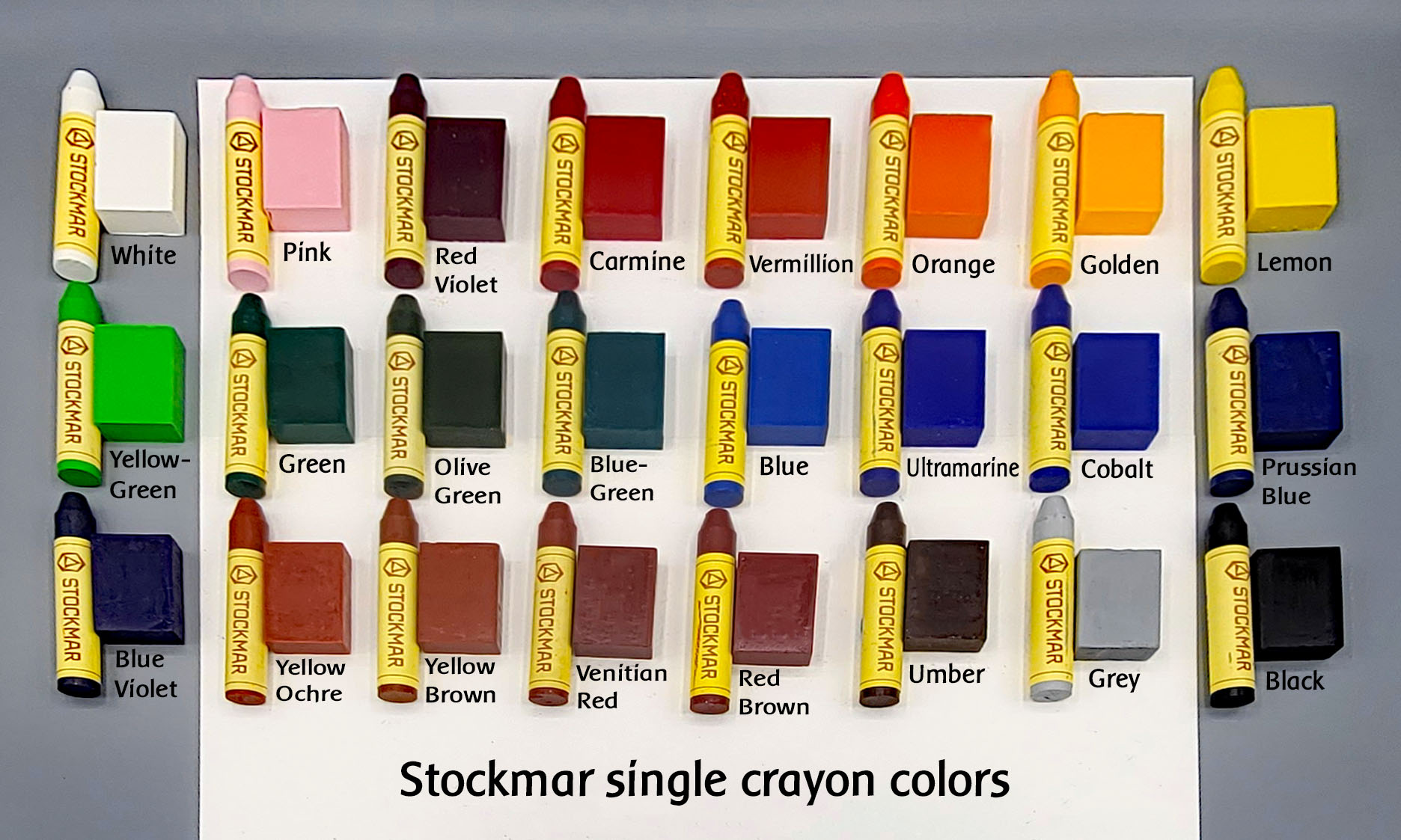 Stockmar Beeswax Crayons - 12 Sticks – Elenfhant