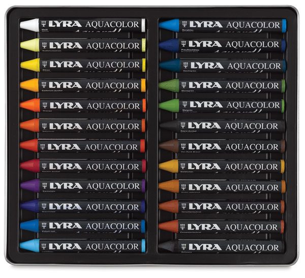 Lyra Aquacolor Crayon Sets