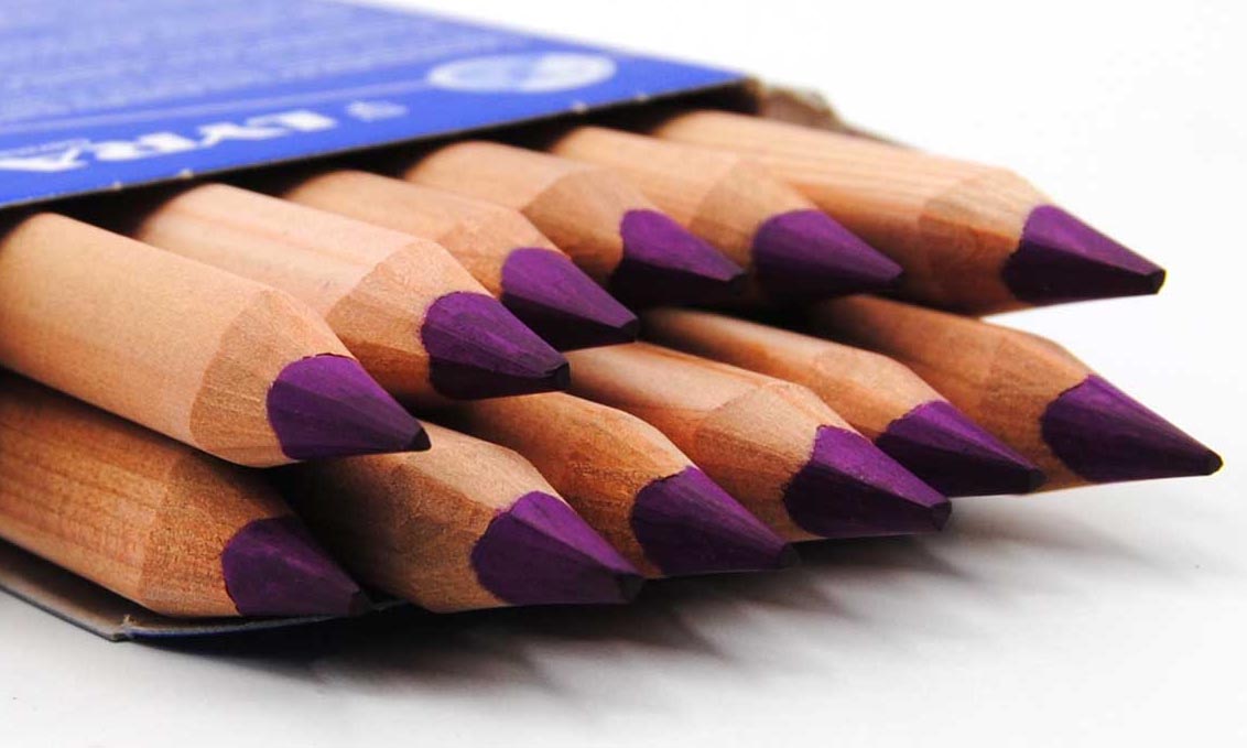 Lyra Super Ferby Single Color - box of 12 Unlaquered Colored Pencils •  PAPER SCISSORS STONE