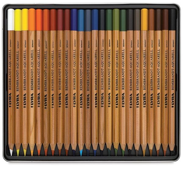 Lyra Graduate Colored Pencils, Tin Set of 12