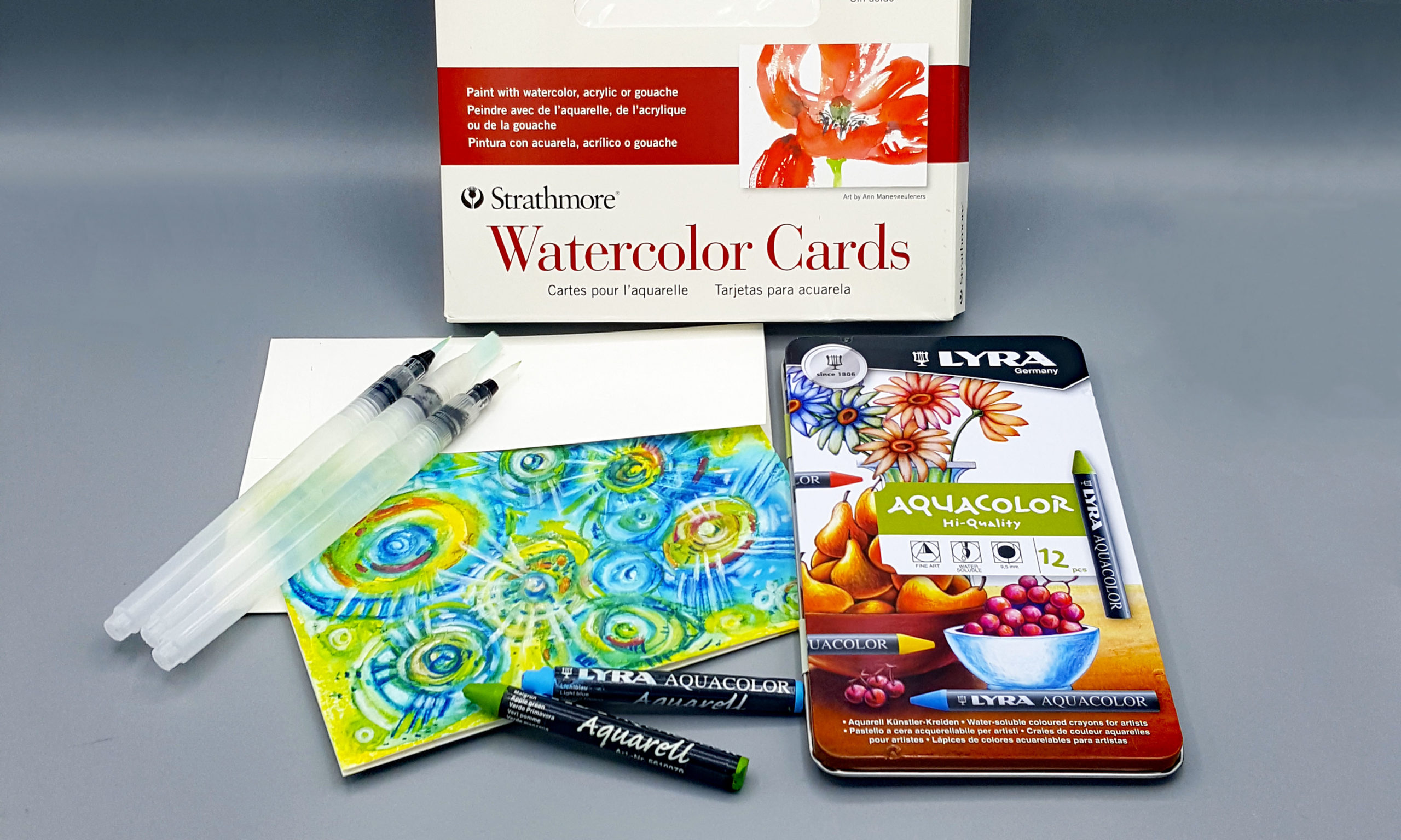 Lyra Aquacolor Water Soluble Crayons - 20445633