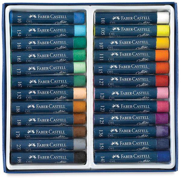 Faber-Castell 24 Oil Pastels