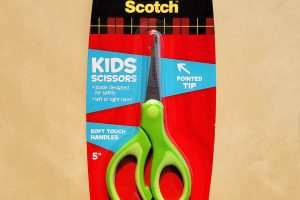 Kids 5" Pointed Soft Grip Scissors — Scotch
