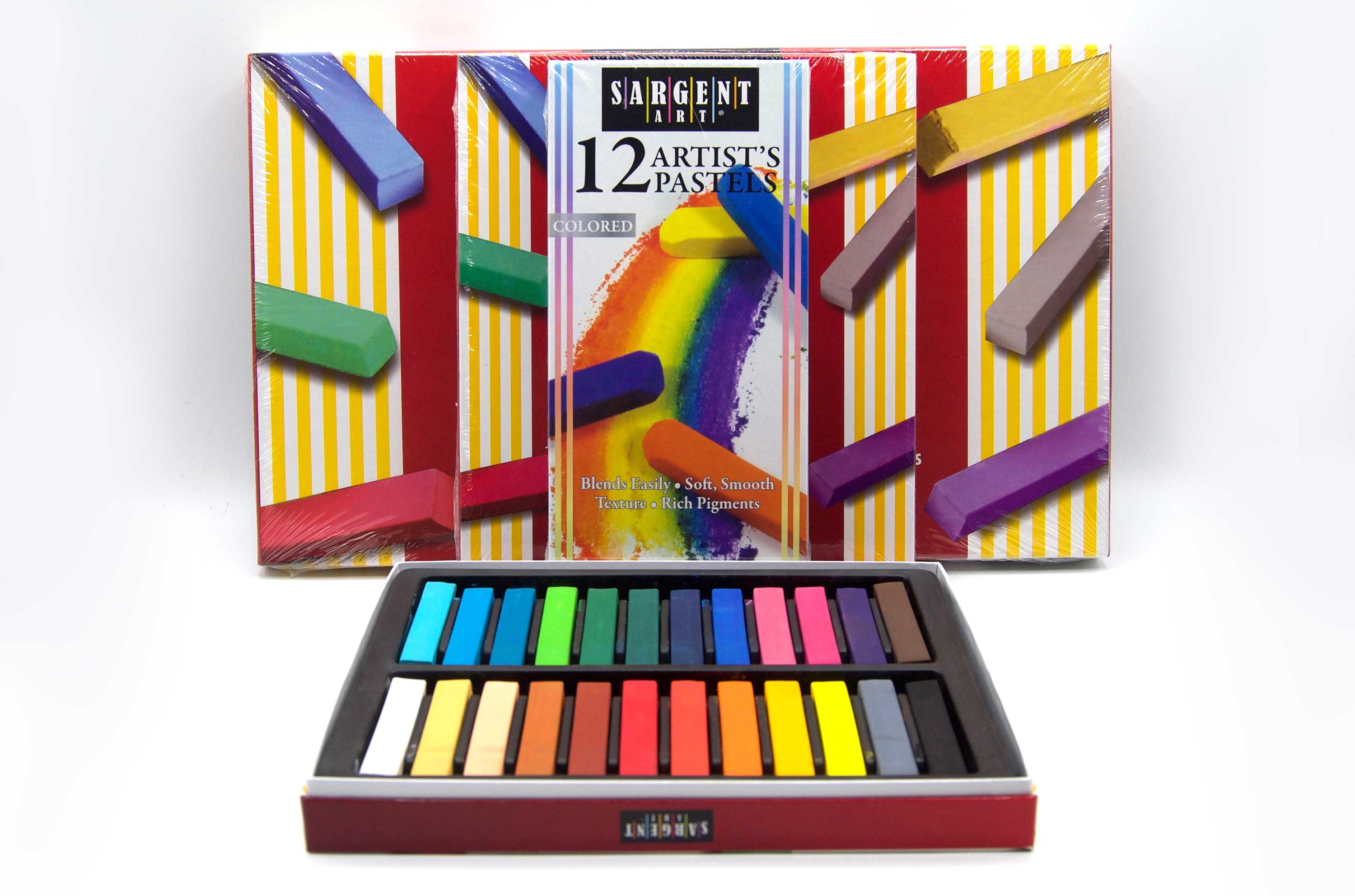 Chalk Pastels Assortments Sargent Art PAPER SCISSORS STONE