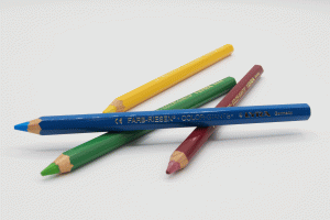 JOLLY X-Big Jumbo Colored Pencils; Set of 12, Perfect for Special Needs,  Art Therapy, Early Learners