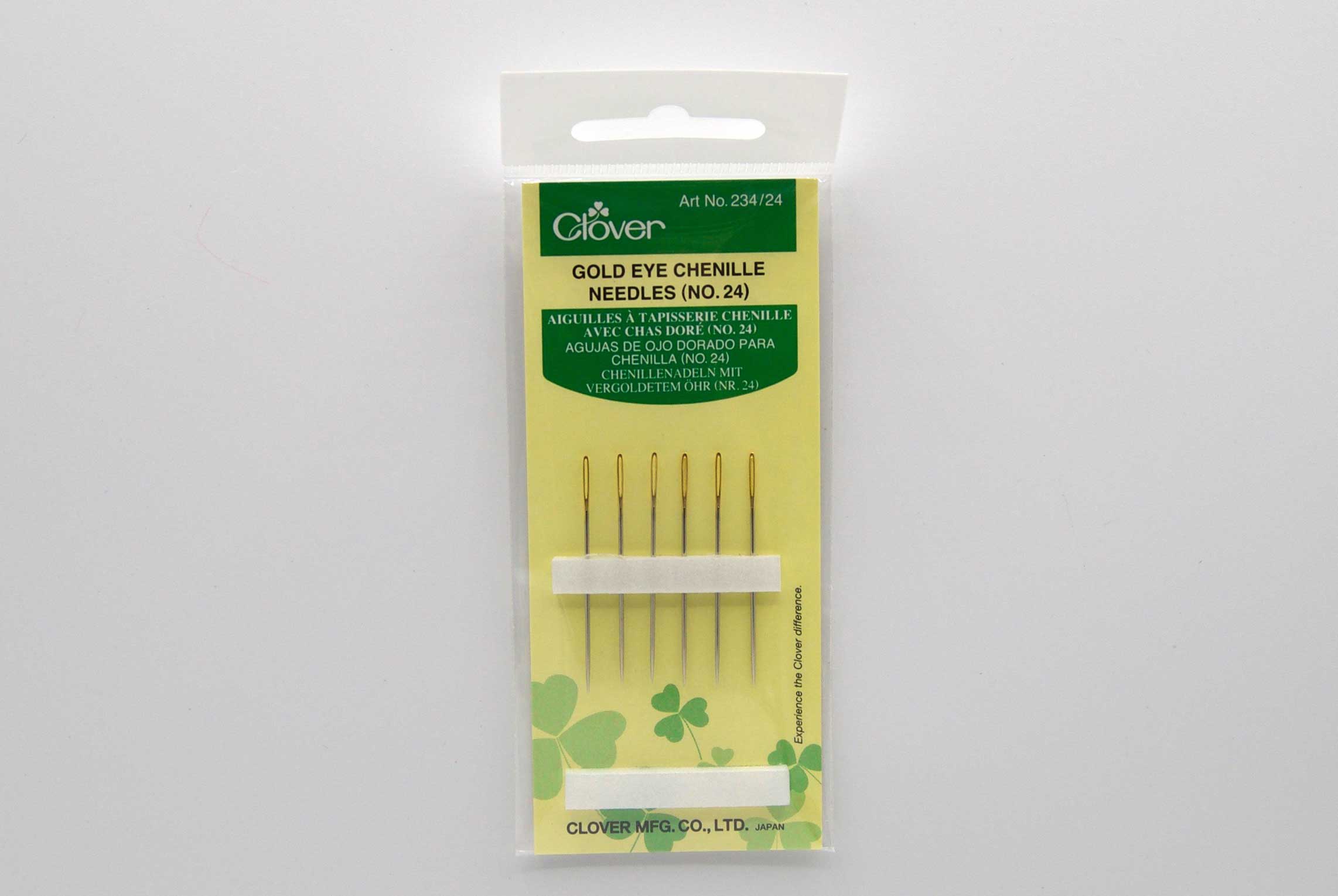 Cross Stitch Needles, Length of eye: 6mm , no. 24, L: 36 mm, with blunt  tip, 25 pc/ 1 pack [HOB-41119] - Packlinq
