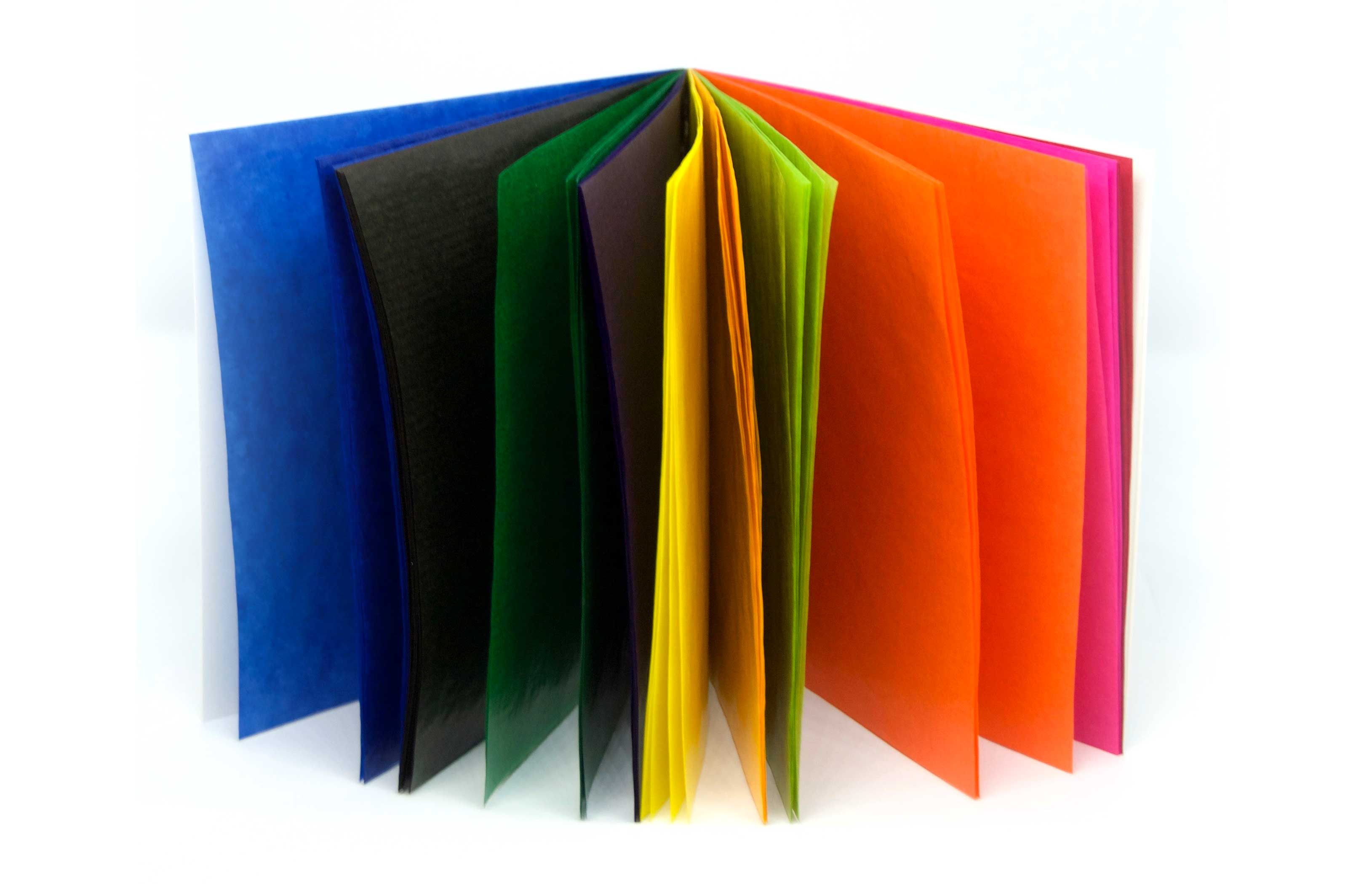 Kite Paper, Large - 11 Standard Assorted Colors, 8.66”x8.66” (22x22cm)