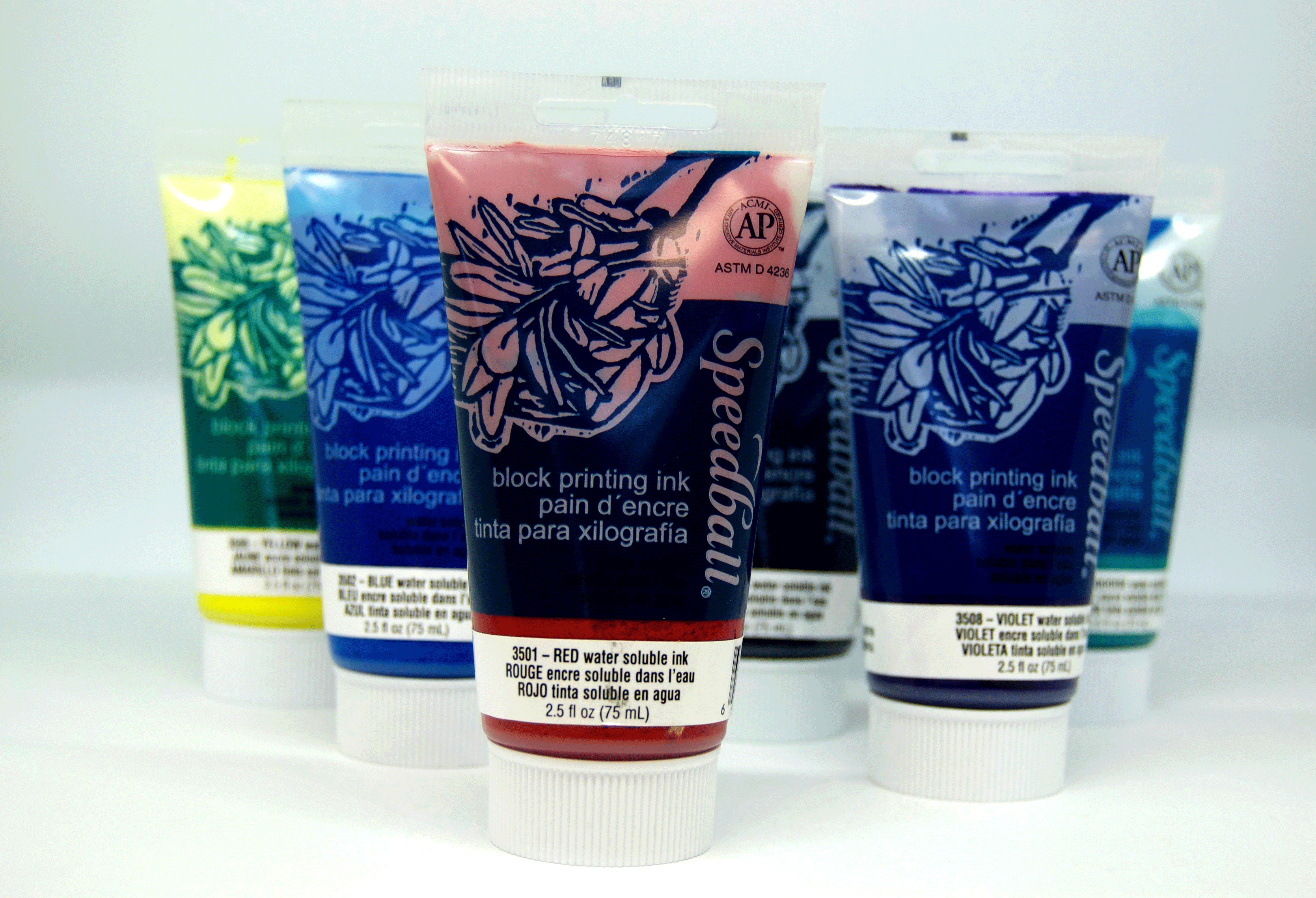 Speedball Block Water Soluble Printing Ink - All colors • PAPER