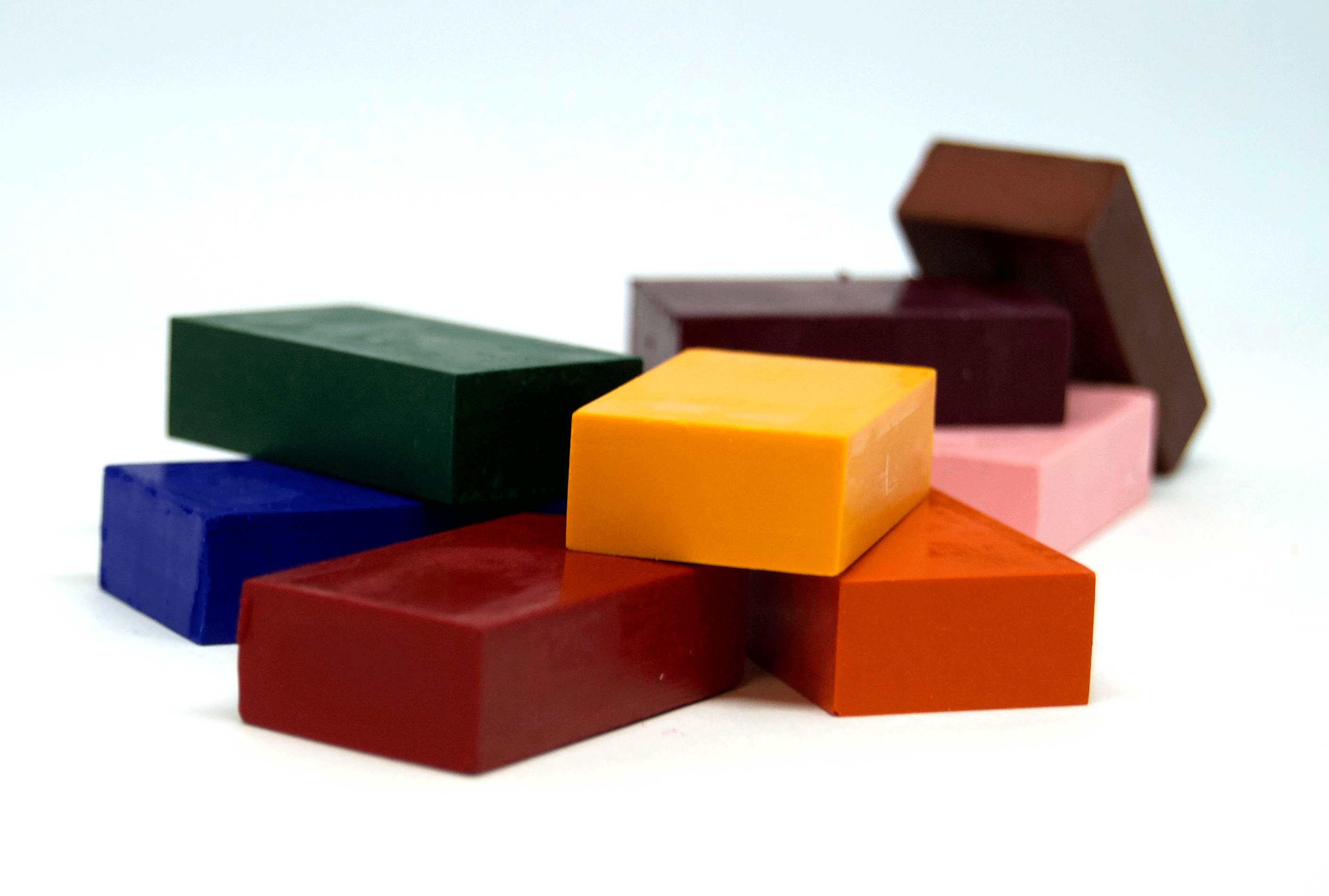 Stockmar Beeswax Block Crayons - 8 Standard Colours in a Tin
