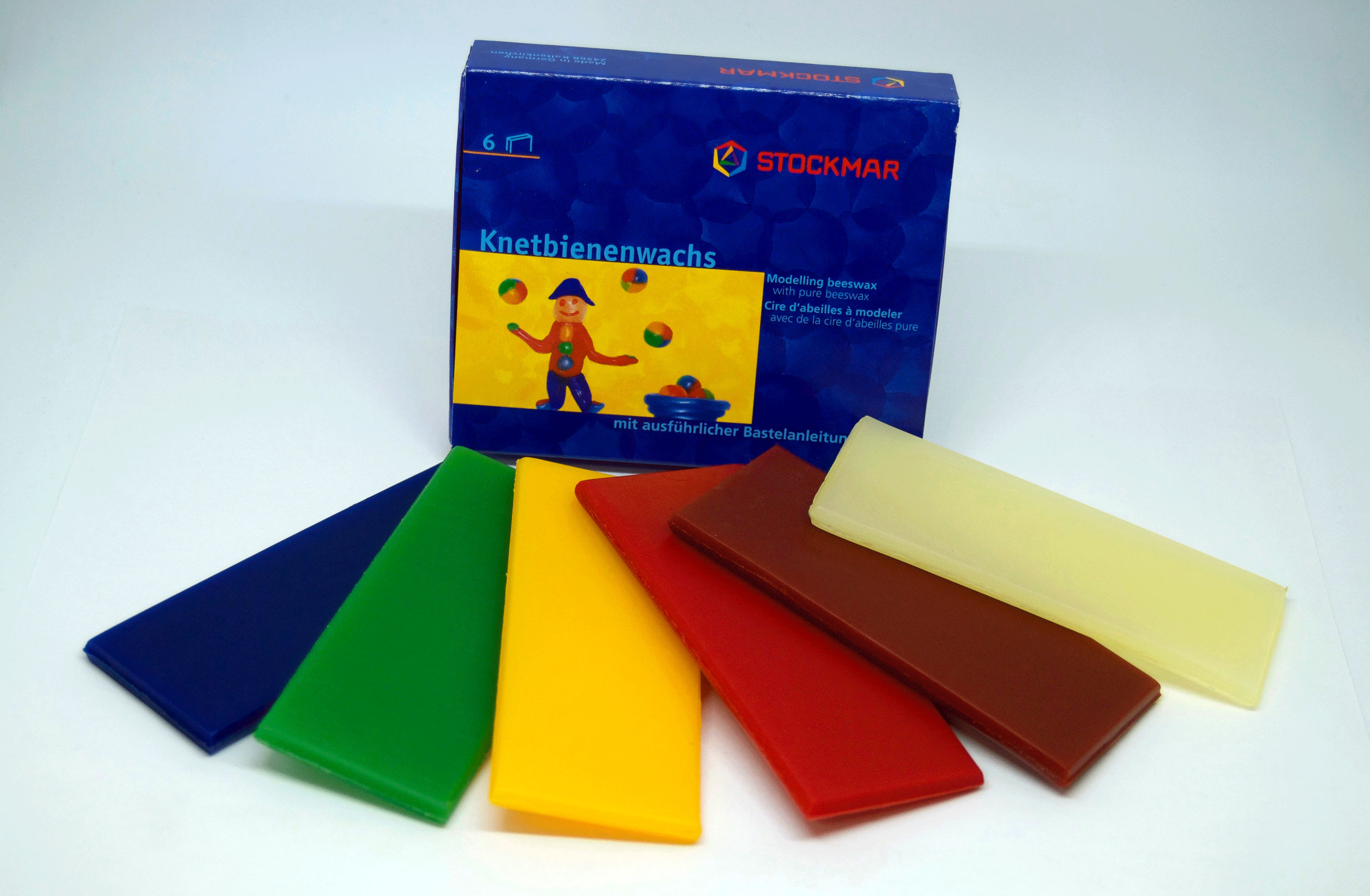 Stockmar Modelling Beeswax - 6 Color Beeswax Sheets Set - For Kids,  Toddlers, and Artists looking for Waldorf Organic Art Supplies, Non Toxic  Beeswax