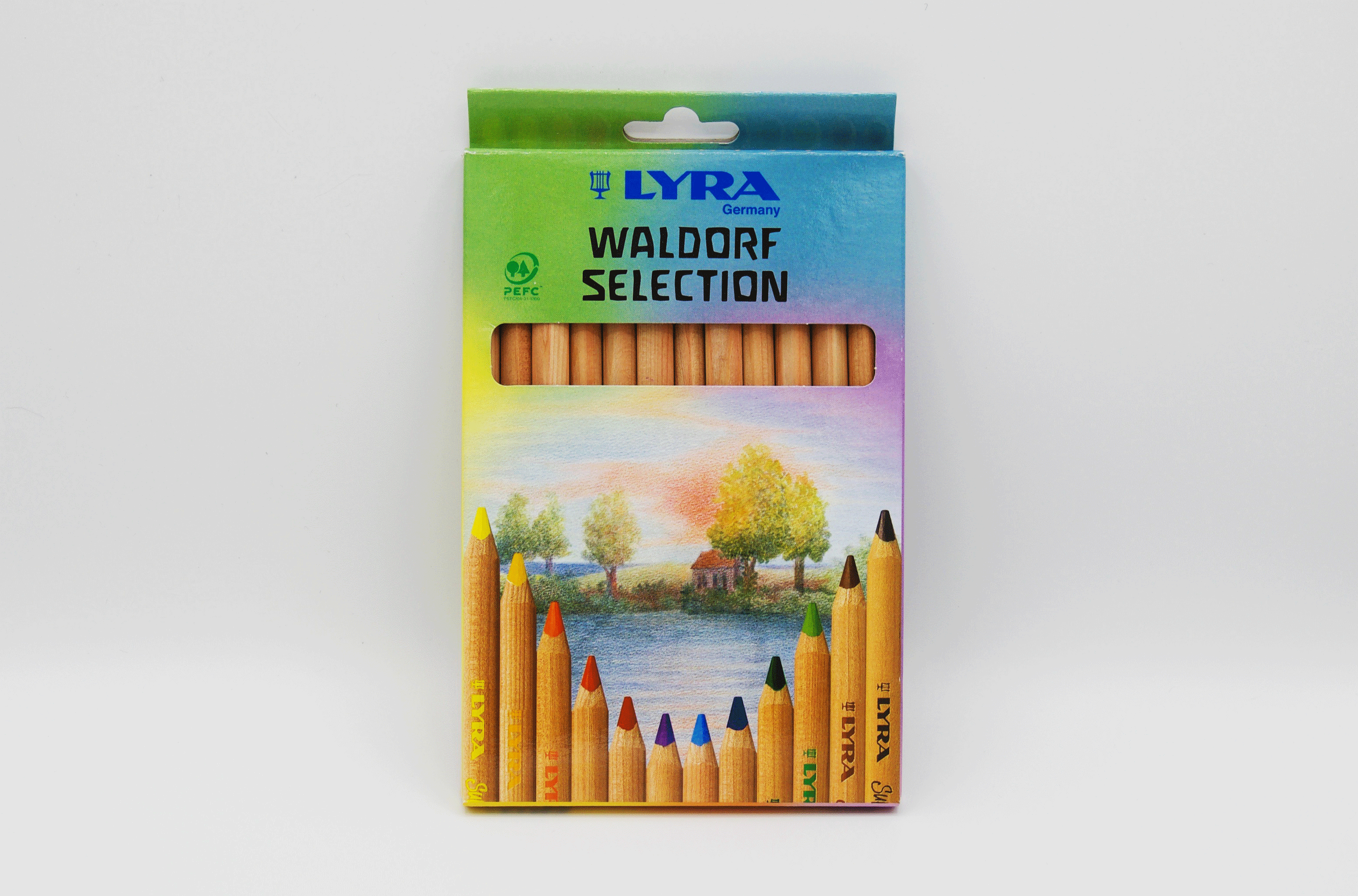 Lyra Super Ferby Single Color - box of 12 Unlaquered Colored Pencils