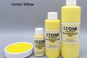 Stone Watercolor Paint - Lemon Yellow