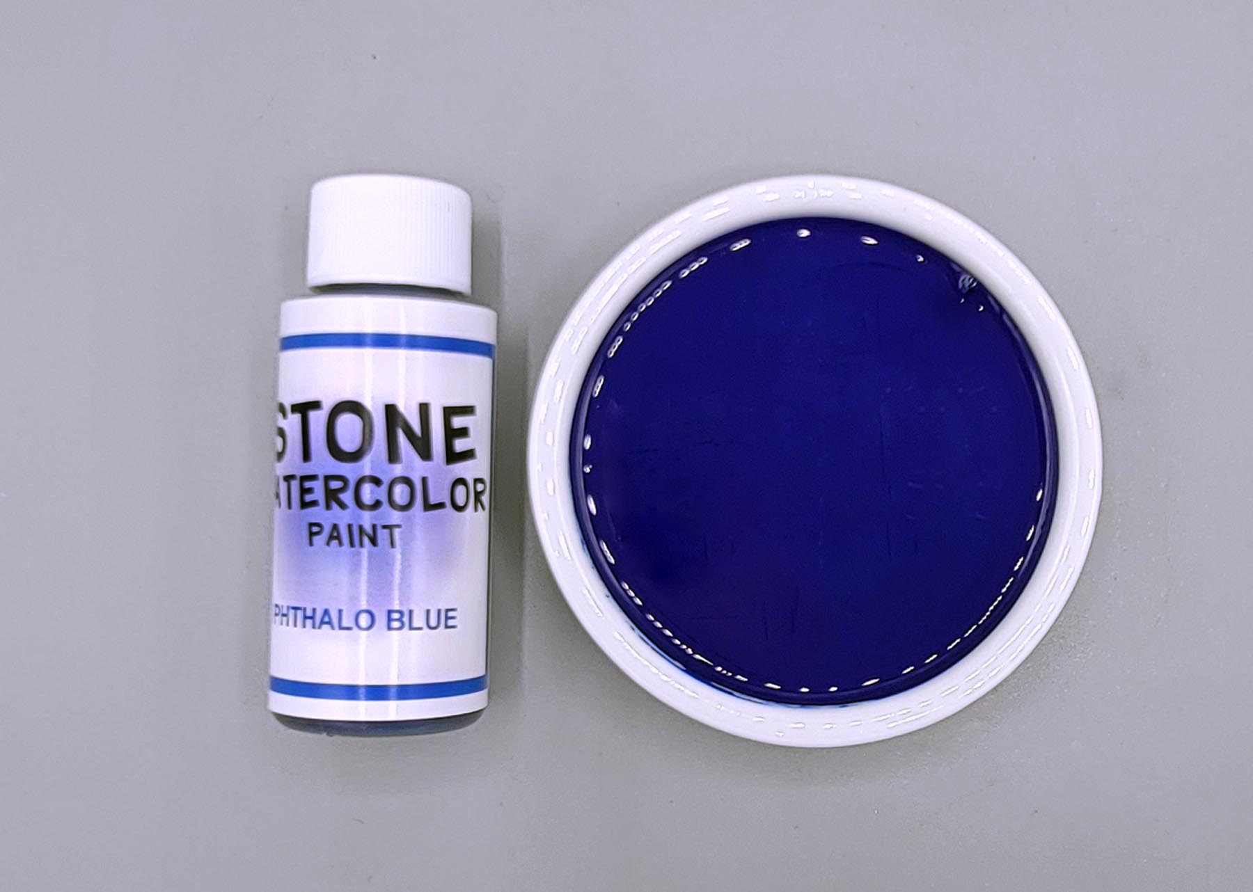Stone Watercolor Paint Phthalo Blue - Image 2