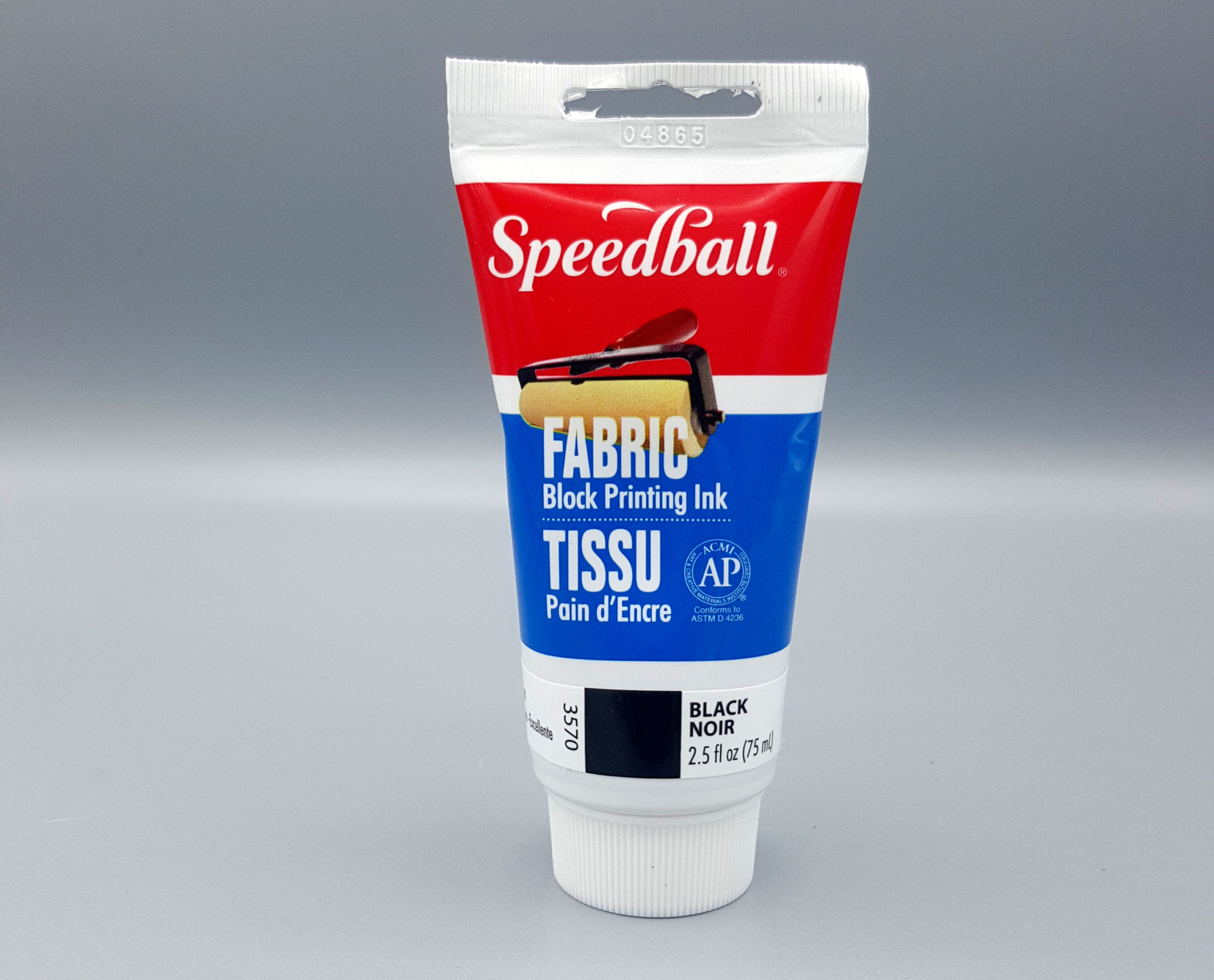 Speedball 5 oz Fabric Block Print Ink Black