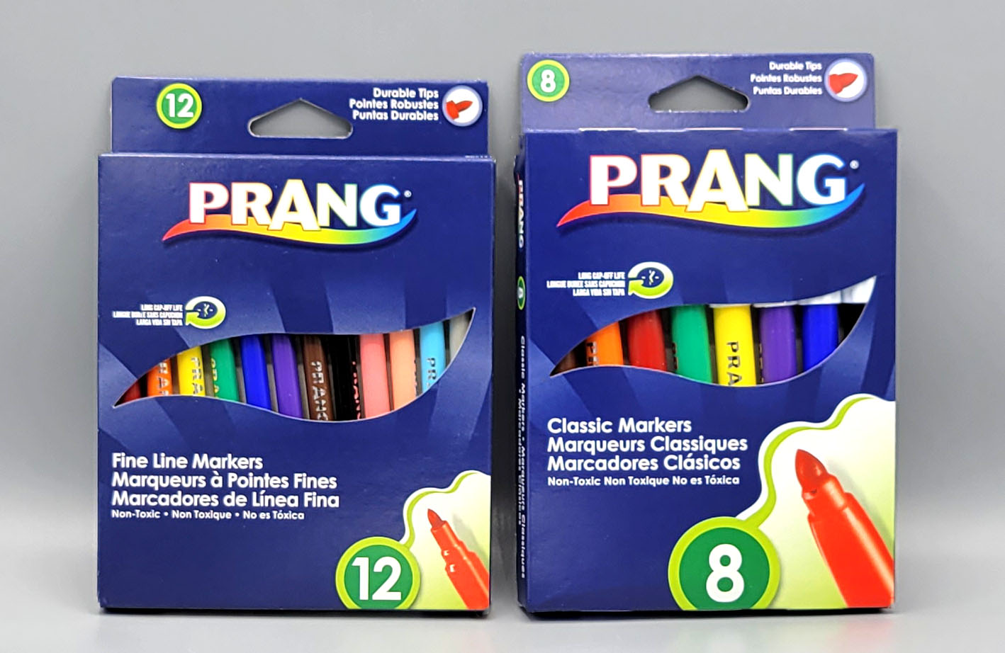 Prang Fine Line Markers - set of 12