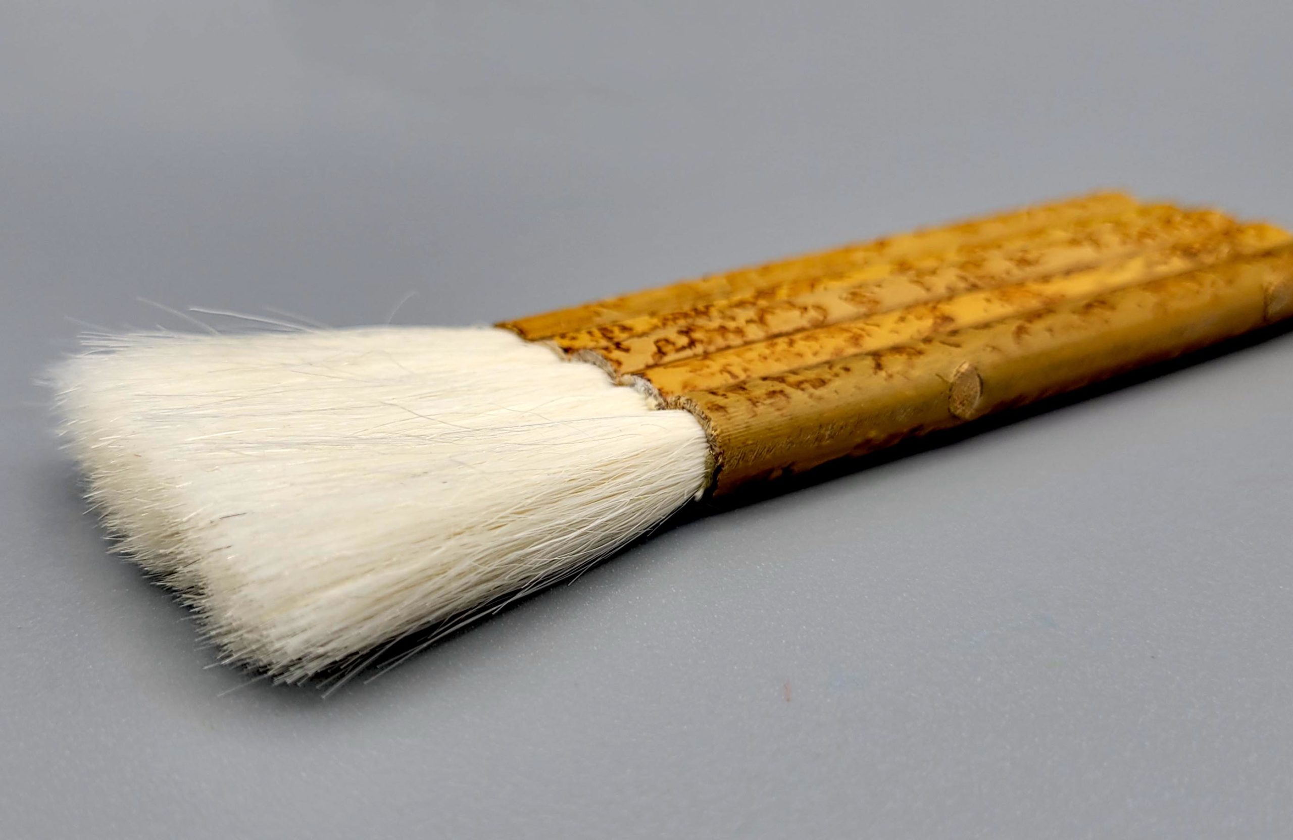 fengchensety Flat Hake Brushes Soft Sheep Hair Hake Paint Brush Artist  Painting Bristles Wash Brush for Watercolor Pottery Ceramic Hake Art