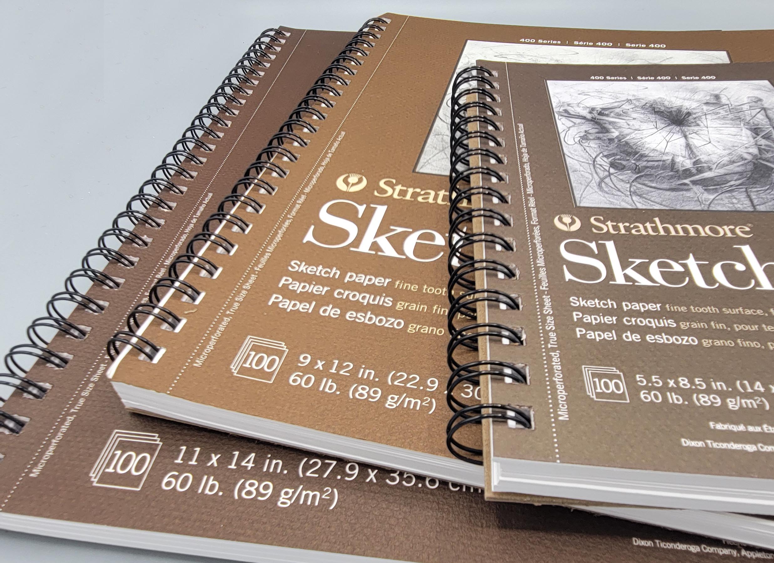 Strathmore 400 Series Sketch Pad — 60 lb. (100 Sheets) - Image 3