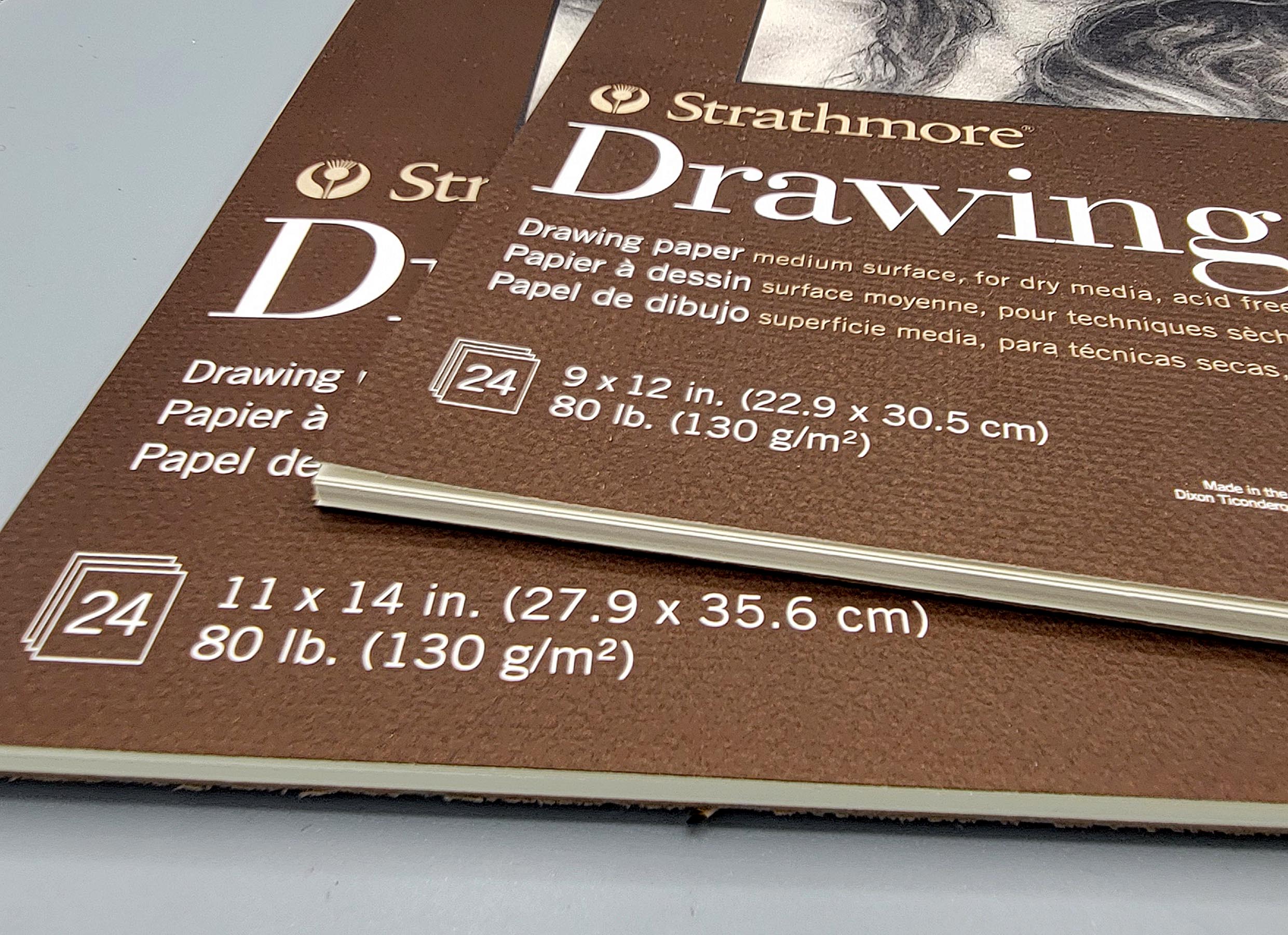Strathmore 400 Series Drawing Pad — 80 lb., 9×12 (24 Sheets) - Image 5