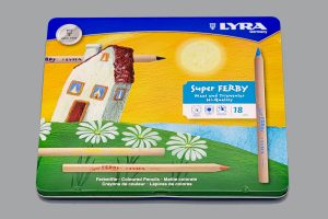 Lyra Color Giants 6 Assorted Colored Pencils