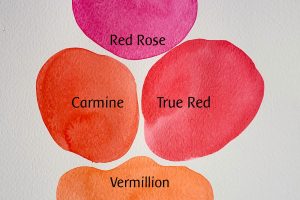 Stone Watercolor Paint — Carmine Red