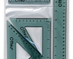 Ruler Combo Sets —6" or 12" (Westcott/C‑Thru)