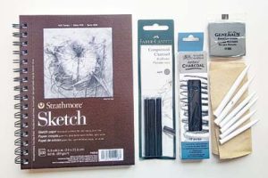 Charcoal Drawing KIT