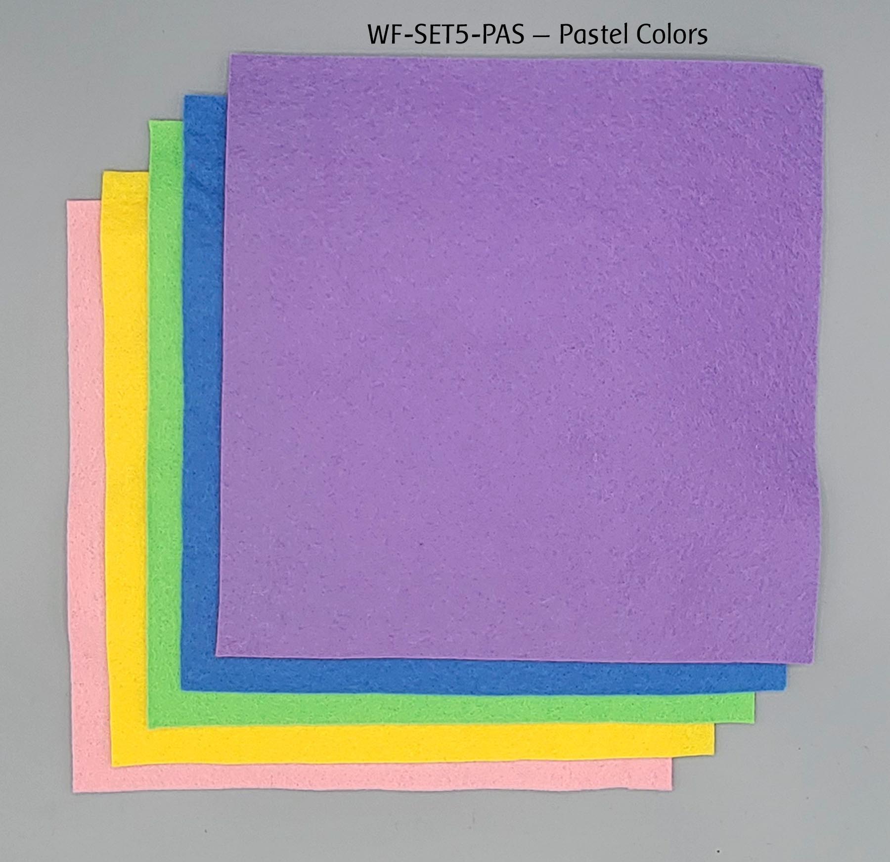 Wool Felt 5-Color Sets - Image 3