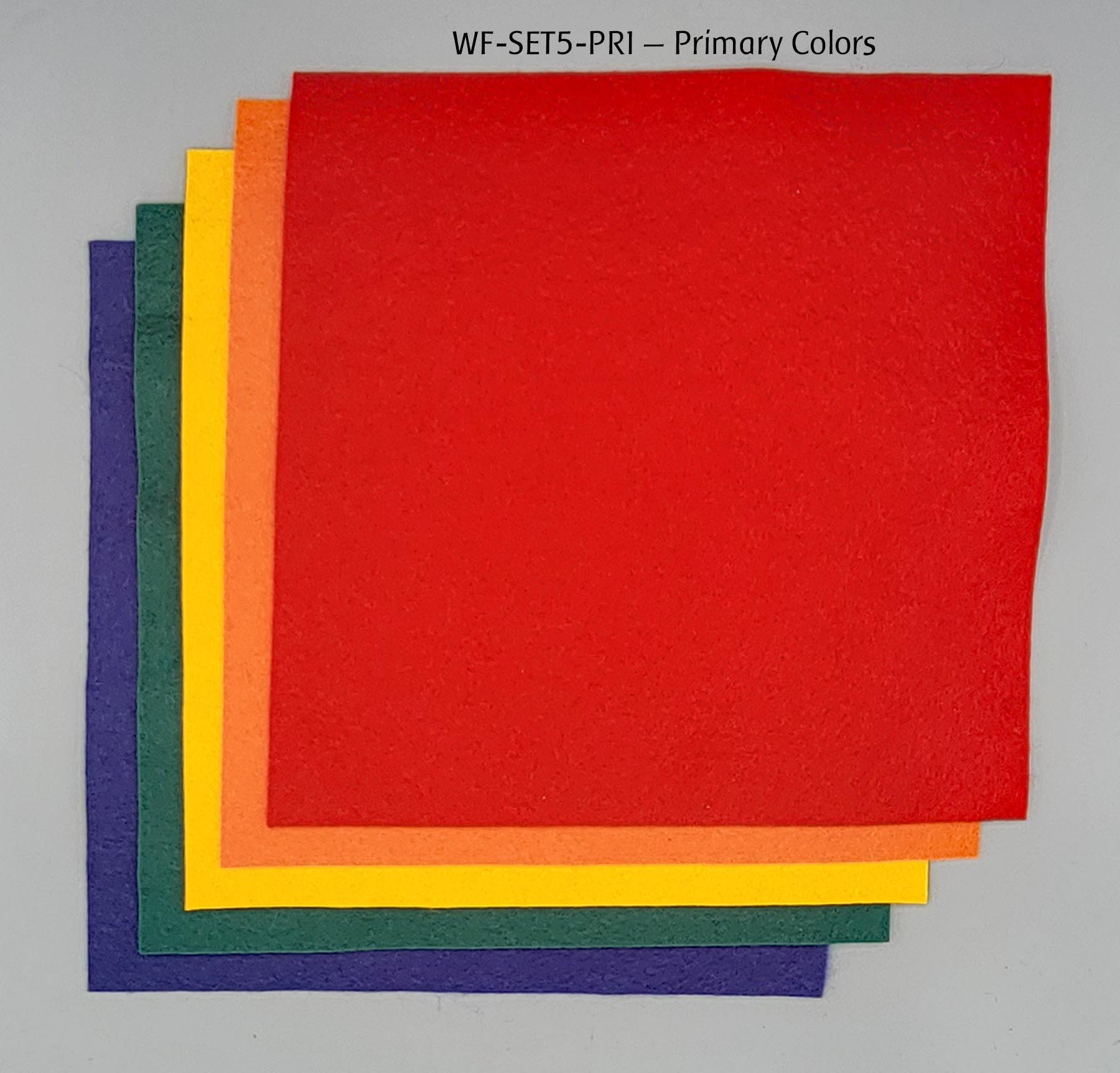 Wool Felt 5-Color Sets - Image 2