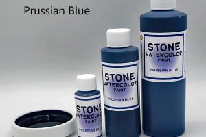 Stone Watercolor Paint — Prussian Blue