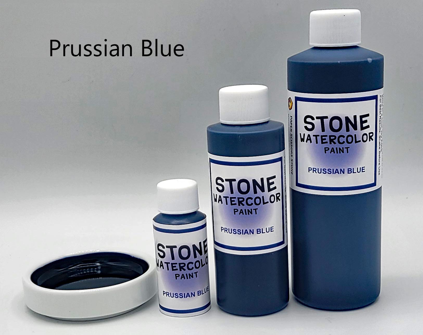 Stone Watercolor Paint — Prussian Blue