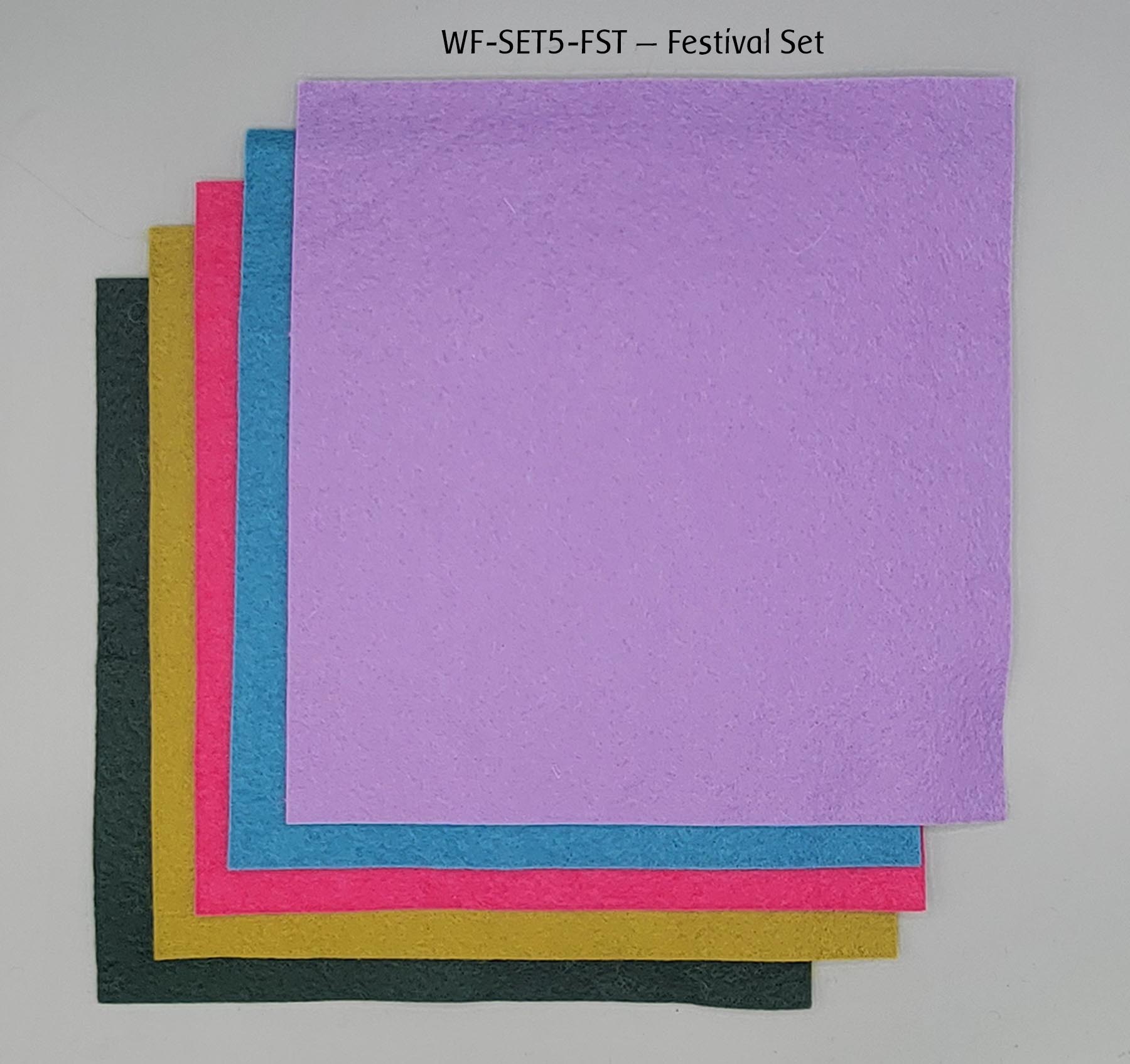 Wool Felt 5-Color Sets - Image 8