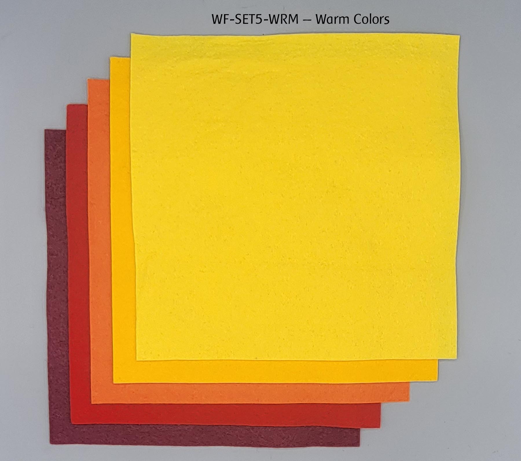 Wool Felt 5-Color Sets - Image 4