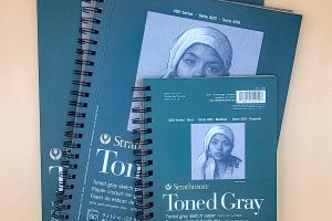 Strathmore 400 Series Toned Grey Sketch Pad — 100% Recycled (60 lb.)