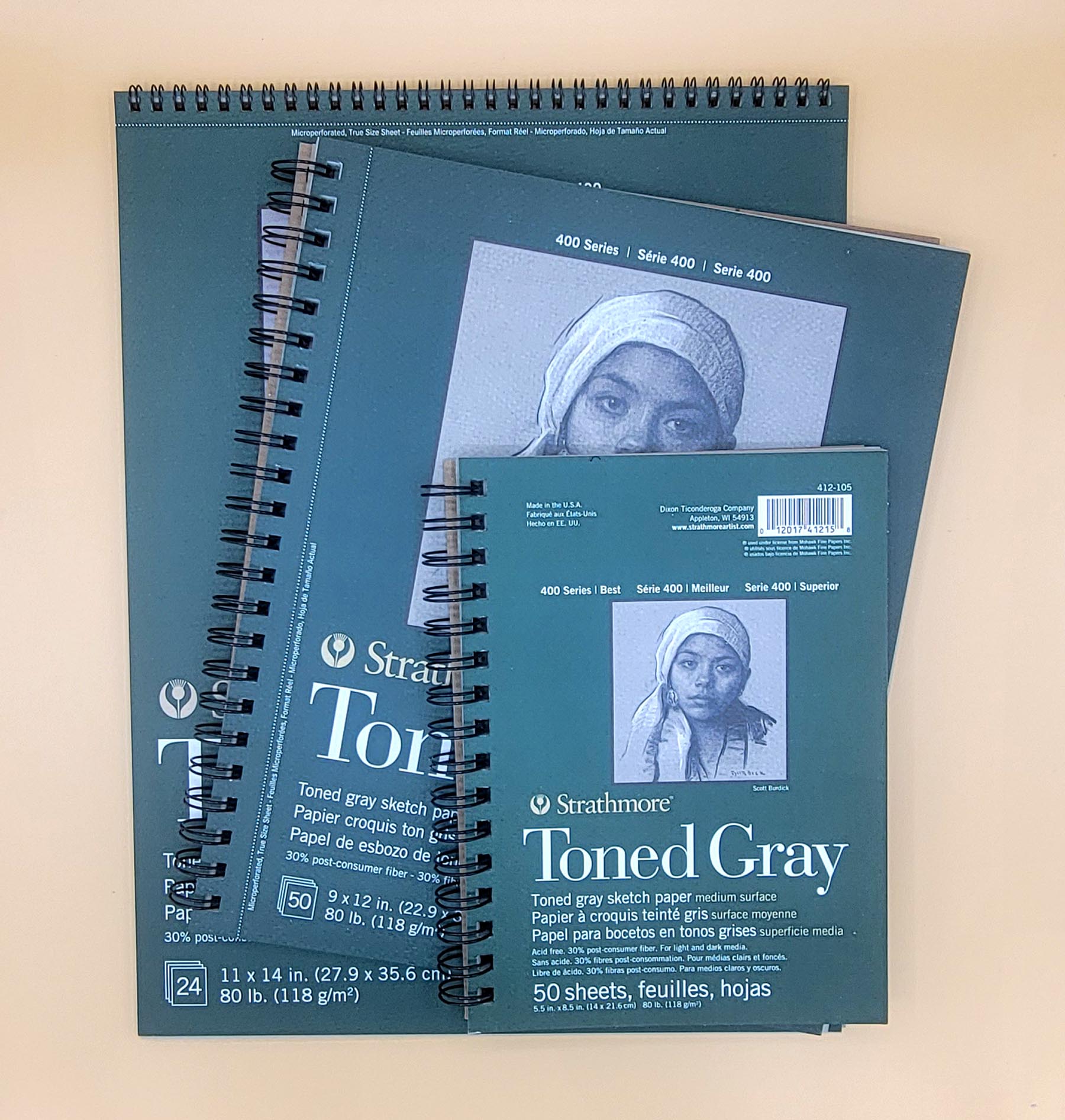 Grey Pastel Drawing Kit - Image 2