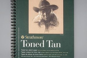 Strathmore 400 Series Toned Tan Sketch Paper — 100% Recycled (60 lb.)