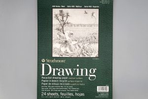 Strathmore 400 Series Recycled Drawing Pad – 80 lb - 9×12 – 24 Sheets