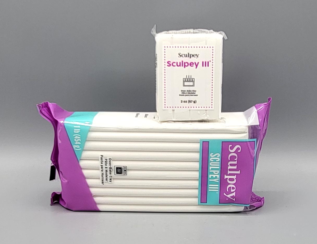 Sculpey 3 Oven‑Bake Clay - White