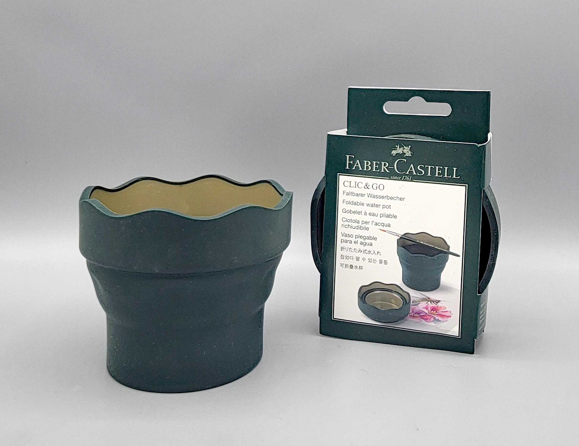 Faber‑Castell Clic & Go Art Watercup Pot