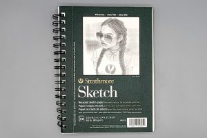 Strathmore 400 Series Recycled Sketch Pad – 5.5×8.5 – 100 Sheets