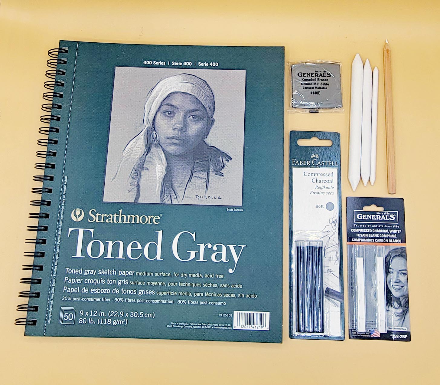 Classroom Charcoal Kit
